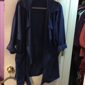 Sapphire blue jacket